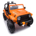 Mamido Elektrické autíčko Jeep 4Speed 4x45W oranžové