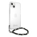 Guess GUHCP13MKPSBK hard silikonové pouzdro iPhone 13 6.1" transparent Black Pearl