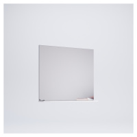 3kraft Zrcadlo Stella 90x78 cm lesklé bílé