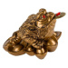 Fengshuiharmony Zlatá trojnohá žába 8cm