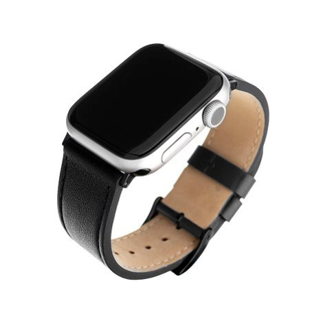 FIXED Leather Strap pro Apple Watch 38/40/41mm černý