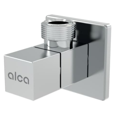 Rohový ventil Alca 1/2"×1/2", hranatý ARV004 Alcaplast