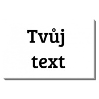 Obraz, Tvůj text, 100x70 cm