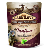 Carnilove Dog kapsička Paté Venison & Strawberry 300g