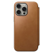 Nomad Modern Leather Folio iPhone 15 Pro Max english tan