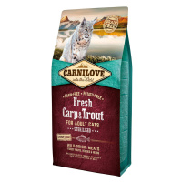 Carnilove Cat Adult Fresh – kapr a pstruh / Sterilised 6 kg
