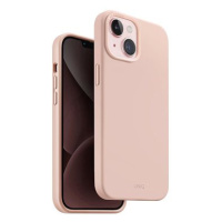 UNIQ Lino Hue MagClick ochranný kryt na iPhone 15, Blush (Pink)