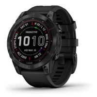 Garmin Fenix 7 Sapphire Solar Black DLC Titanium/Black Band