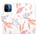 iSaprio flip pouzdro Ornamental Flowers pro Xiaomi Redmi 12C