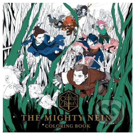 Critical Role: The Mighty Nein Coloring Book - kniha z kategorie Omalovánky Dark Horse