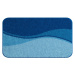GRUND Koupelnová předložka FLASH modrá Rozměr: 70x120 cm