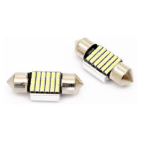 Auto LED žárovka C5W 18 SMD 3014 CAN BUS 31 mm