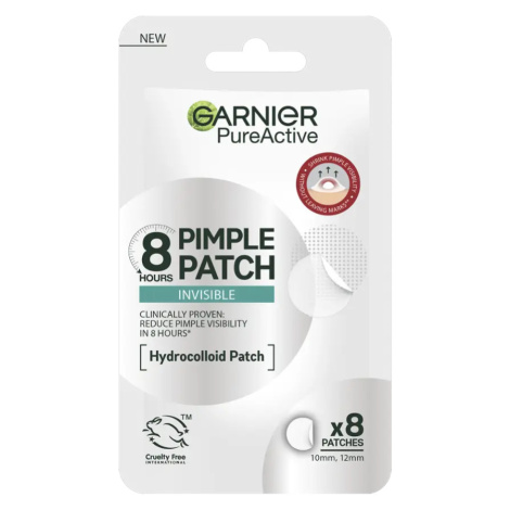 Garnier Náplasti na akné Pure Active Invisible 8 ks