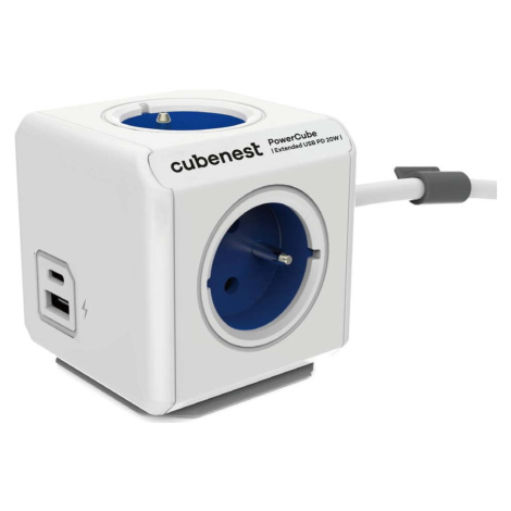 Rozbočovací zásuvka PowerCube Extended USB – Cubenest