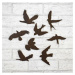 Ptáčci - nálepky na stěnu 6 ks