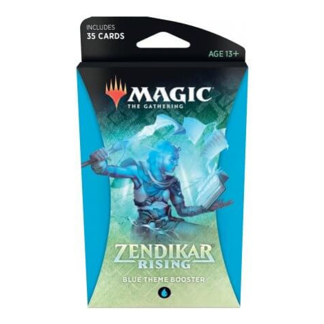 Magic the Gathering Zendikar Rising Theme Booster - Blue