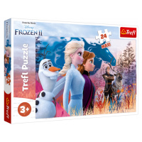 Trefl | Puzzle maxi 24 ks | Frozen magická výprava