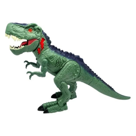 Mighty megasaur t-rex chodící s efekty 55 cm zelený Wiky