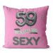 Impar polštář růžový Stále sexy věk 59