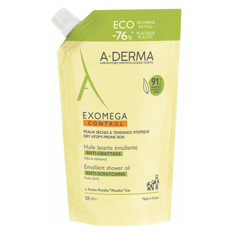 A-derma Exomega Control sprchový olej 500ml eco náplň