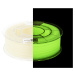 Spectrum 80469 3D filament, S-Flex 90A, 1,75mm, 250g, glow in the dark, yellow-green