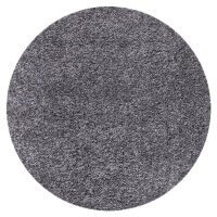 Ayyildiz koberce Kusový koberec Dream Shaggy 4000 Grey kruh - 120x120 (průměr) kruh cm