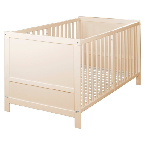 Postýlka s nastavitelnou výškou 70x140 cm v přírodní barvě Easy Sleep – Roba