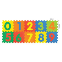 Bloky měkké - Číslice 10 ks 32 x 32 cm