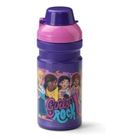 LEGO Friends Girls Rock láhev na pití fialová