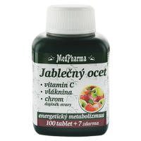 Medpharma Jablečný ocet + vitamin C + vláknina + chrom 107 tablet