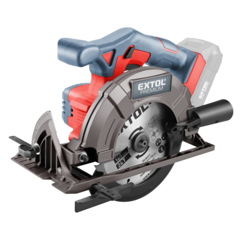 pila kotoučová aku SHARE20V, 165mm, 20V Li-ion, bez baterie a nabíječky Extol Premium