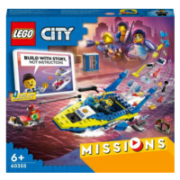 Mise detektiva pobřežní stráže - LEGO City (60355)