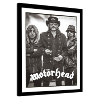 Obraz na zeď - Motorhead - Groupe Noir et Blanc, 34 × 44.2 cm