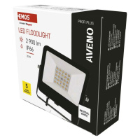 EMOS LED reflektor AVENO 20W, černý, neutrální bílá ZS2413