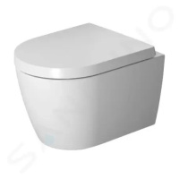 DURAVIT ME by Starck Závěsné WC Compact, Rimless, bílá/matná bílá 2530092600