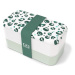 MonBento Svačinový bento box Original Green Leopard, zelený