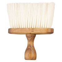 Eurostil Brush Barber Large 00306 - dřevěný oprašovák na vlasy