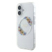 Pouzdro Guess pro iPhone 16 Plus 6.7 čiré IML Flowers Wreath MagSafe