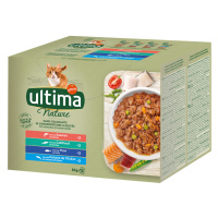 Ultima Cat kapsičky, 96 x 85 g - 25 % sleva - Nature výběr z ryb (losos, tuňák, mořské ryby, tre