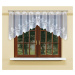 Dekorační žakárová záclona s řasící páskou MAYRA 130 bílá 300x130 cm MyBestHome
