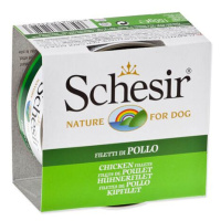 Konzerva SCHESIR Dog kuřecí v želé 150 g