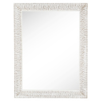 Zrcadlo MALKIA TYP 14, bielozlatá