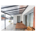 Hliníková pergola Terrassendach original 5,46 x 3,06 m - antracit GU4293159