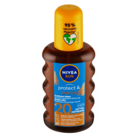 Nivea Sun olej na opalování ve spreji Protect & Bronze SPF 20, 200 ml