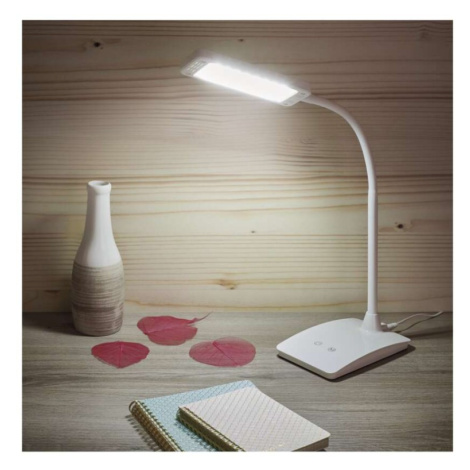 LED stolní lampa EDDY, bílá EMOS