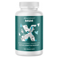 BrainMax MSM 800 mg 200 rostlinných kapslí