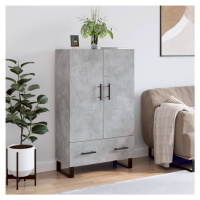 vidaXL Skříň highboard betonově šedá 69,5x31x115 cm kompozitní dřevo