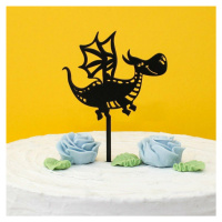 Dětská ozdoba na dort - Pohádkový drak