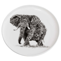 Bílý porcelánový talíř Maxwell & Williams Marini Ferlazzo Elephant, ø 20 cm