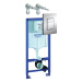 Grohe Rapid SL - Předstěnový instalační set pro závěsné WC, výška 1,13 m, ovládací tlačítko Skat